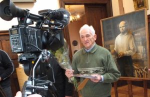 Liongino Šepkos premija - rokiškėnui J.Čepuliui. R.Milaknienės nuotr.