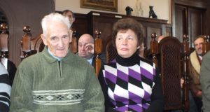 J.Čepulis su žmona Gene: meistro rankose – diplomas