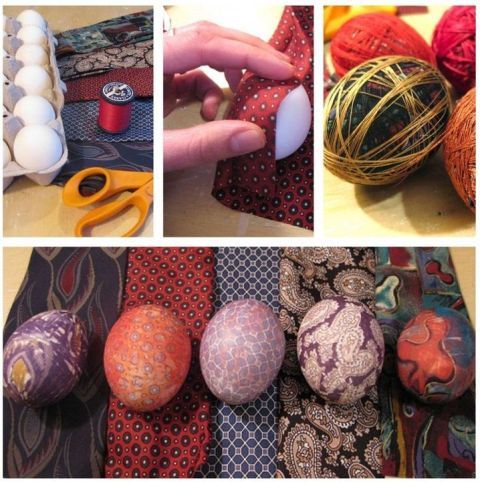 Šilkinio kaklaraiščio antspaudas.