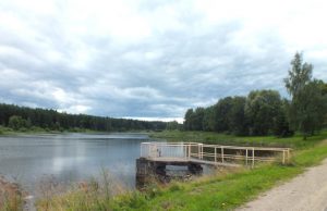 Rokiškio ežeras pasiglemžė miesto gyventoją. A.Minkevičienės nuotr.