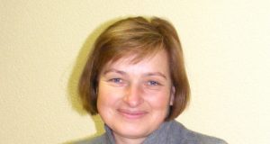 Raudonojo Kryžiaus draugijos rajono skyriaus sekretorė Regina Sketerskienė. N.Byčkovskio nuotr.
