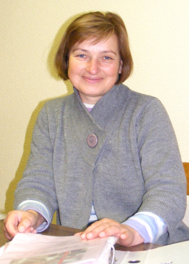 Raudonojo Kryžiaus draugijos rajono skyriaus sekretorė Regina Sketerskienė. N.Byčkovskio nuotr.