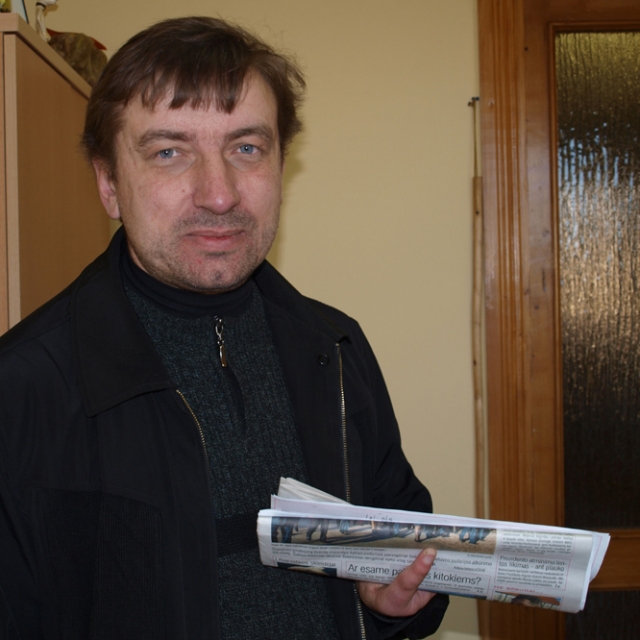 Rajono Verslininkų asociacijos vadovas Igoris Skripka.