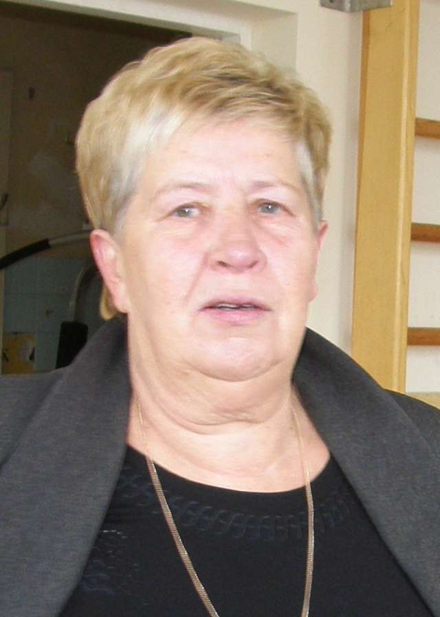Neįgaliųjų draugijos pirmininkė Janina Šliomina.