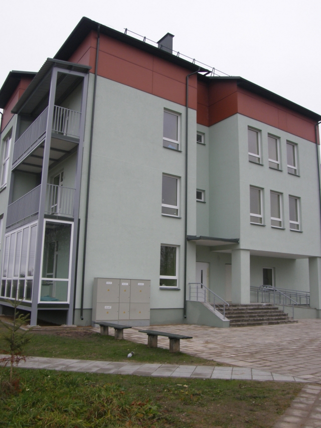 Aušros gatvės socialinis būstas. N. Byčkovskio nuotr. Aušros gatvės socialinis būstas. N. Byčkovskio nuotr.