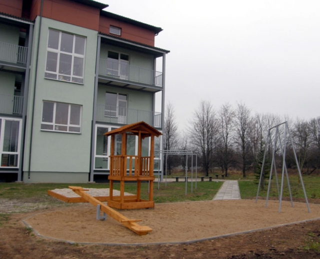 Moderniausiame miesto daugiabutyje