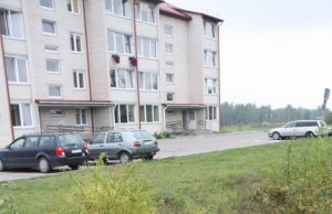Štai toks vaizdas atsiveria Rokiškio mikrorajone Vilties g. D. Zibolienės nuotr.