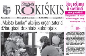 Antradienio "Gimtasis Rokiškis"