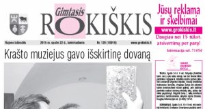 Ketvirtadienio "Gimtasis Rokiškis"