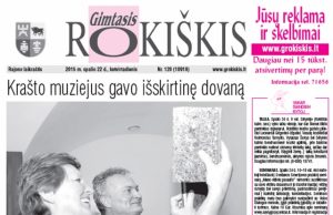 Ketvirtadienio "Gimtasis Rokiškis"