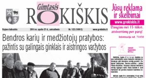 Antradienio "Gimtasis Rokiškis"