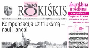 Ketvirtadienio "Gimtasis Rokiškis"