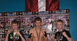 „Tornado“ sportininkai Daumantas Vygėlis (iš kairės)