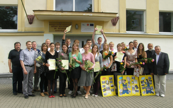 Šiemet Kūno kultūros ir sporto centrą (KKSC) baigė 18 jaunųjų sportininkų.