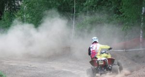 Į finišą lekia Marius Stasiškis. R.Kilkaus nuotr.