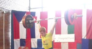 Sunkiaatletis Svajūnas Aleksiejus.