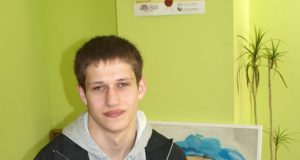 Rokiškėnas ledo ritulininkas Kasparas FALKAS.