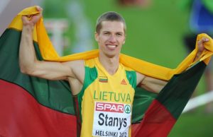 Kraštietis šuolininkas į aukštį Raivydas Stanys. Redakcijos archyvo nuotr.