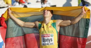 Europos vicečempionas R.Stanys jau rengiasi Londono olimpiadai. Eltos nuotr.