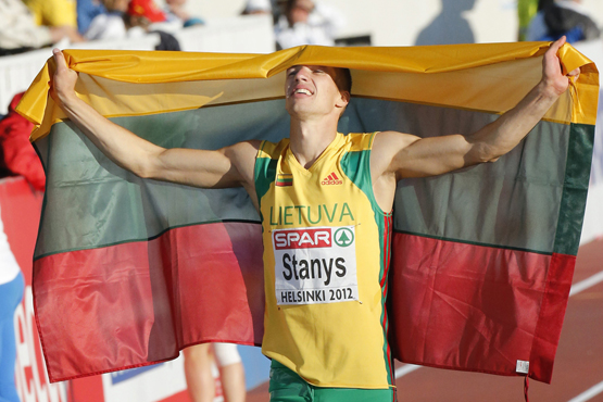 Europos vicečempionas R.Stanys jau rengiasi Londono olimpiadai. Eltos nuotr.