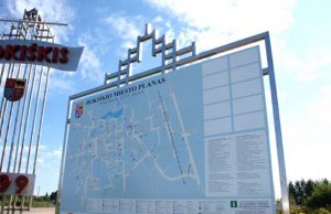 Naujasis informacinis stendas.