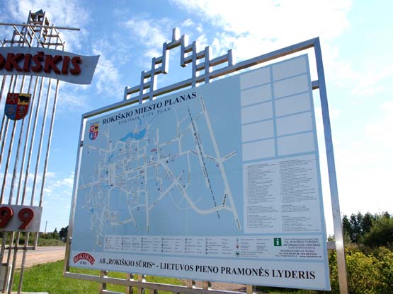 Naujasis informacinis stendas.