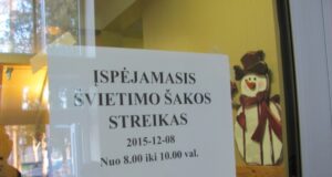 Rokiškio Juozo Tumo-Vaižganto gimnazijos Senųjų rūmų padalinys: antradienį nuo 8 iki 10 valandos pamokos čia nevyko