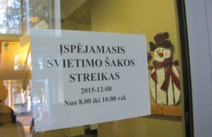 Rokiškio Juozo Tumo-Vaižganto gimnazijos Senųjų rūmų padalinys: antradienį nuo 8 iki 10 valandos pamokos čia nevyko