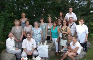 Tradicinis vasaros susiėjimas Tautodailininkų susibūrimo akimirka. R.Sarajevienės archyvo nuotr.