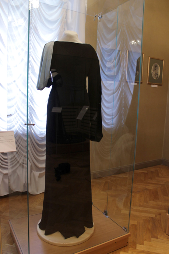 Grafienės Hermancijos Pšezdzieckienės  suknelė. G.Kujelio nuotr.