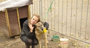Sandra ir Grafas per gyvybės vagonėlių trečiąjį gimtadienį. S.Mikėnaitės archyvo nuotr.