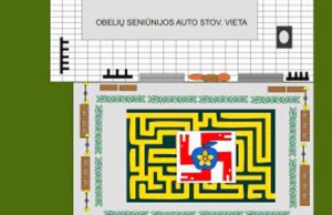 Obelių aikštės projektas pateikia tautos supriešinimo idėją Obelių aikštės eskizas.