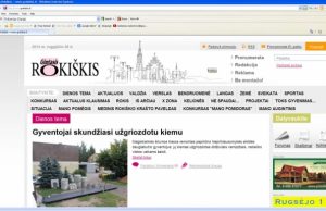 Svetainę www.grokiskis.lt atsiverčia Džibutyje Gimtojo... svetainė. D. Zibolienės nuotr.