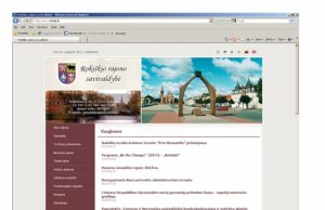 Moderni savivaldybės interneto svetainė – jau po kelių mėnesių Ši rajono savivaldybės interneto svetainė – pasenusi. D.Zibolienės nuotr.