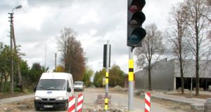 Judrioje sankryžoje jau pastatyti nauji šviesoforai. N.Byčkovskio nuotr.