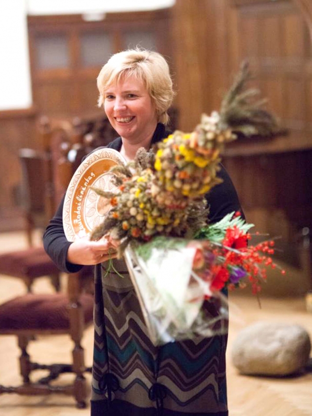 Metų tautodailininkė - Gita Kolosovienė. Dariaus Baltakio nuotr.