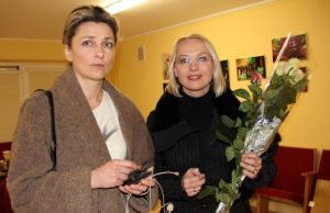 „Chaosas“: žiūrovai tikėjosi kažko kito? Po spektaklio aktorės Rimantė Valiukaitė (kairėje) ir Dalia Michelevičiūtė sakė