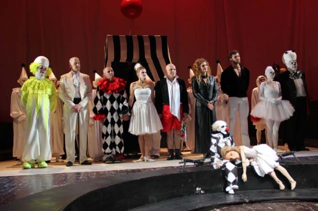 Spektaklio akimirka. D.Zibolienės nuotr.