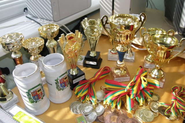 Nugalėtojams ir prizininkams – turnyro medaliai