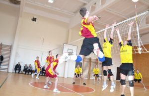 „Erelių“ grupės komandos aistruolius žavėjo įspūdingais šuoliais. A.Dilio nuotr.