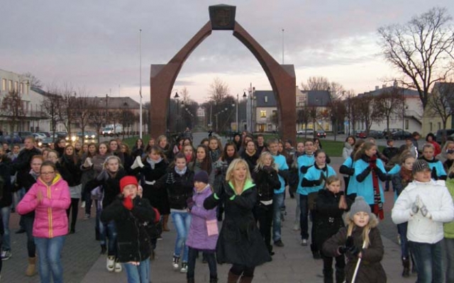 Šventės akimirka. D.Zibolienės nuotr.