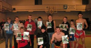 Rokiškėnų komanda: P.Tauteris (antroje eilėje iš kairės)