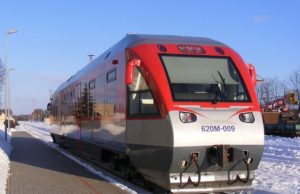 Rokiškėnams dar kartą pavyko išsaugoti traukinį. D. Zibolienės nuotr.