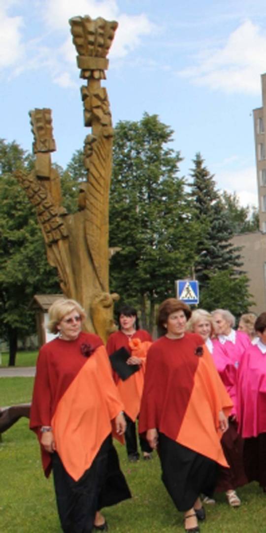 Tremtinių kryžius L.Šepkos parke. D.Zibolienės nuotr.