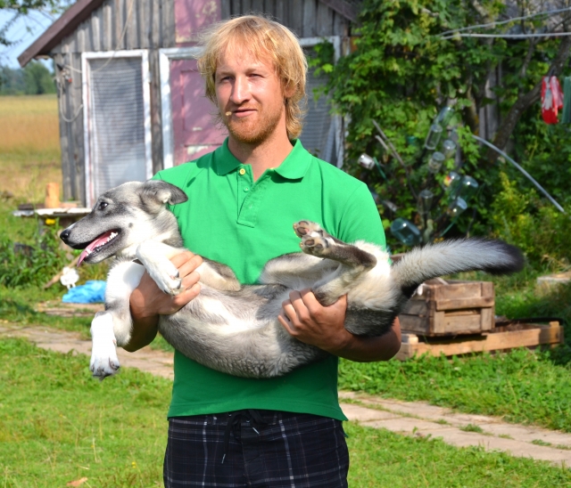 Jaunasis ūkininkas M.Baršys neturi kada nuobodžiauti. A.Raščiūtės nuotr.