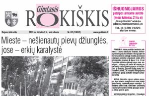 Antradienio "Gimtasis Rokiškis"