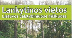 Lietuvos valstybinių miškų lankytinų vietų žemėlapis.
