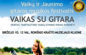 Festivalio plakatas.