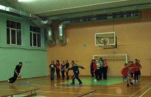 Priestato atidarymo šventėje – estafečių varžybos. L.Dūdaitės nuotr.