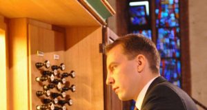 Čekijos vargonininkas Pavelas Kohoutas. Panevėžio kolegijos Rokiškio filialo nuotr.